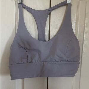 Lululemon Athletica Light Purple Sports Bra with matching tank